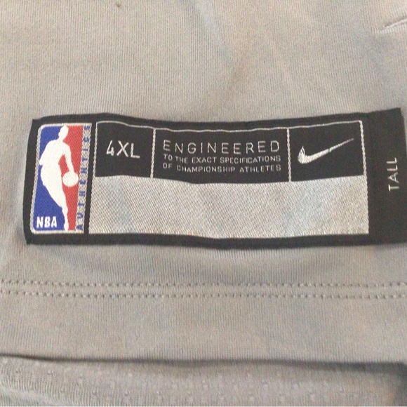 Men’s Nike Philadelphia 76ers Sleveless Shirt Size 4 XLT. Big and Tall. - Picture 3 of 4